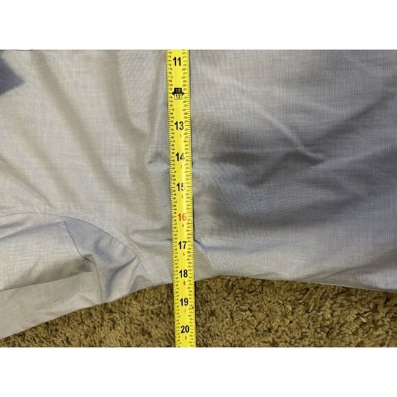 NWT Womens Duluth Trading Co Button Front Shirt Blue Casual Basic Minimalist XS - Picture 8 of 8